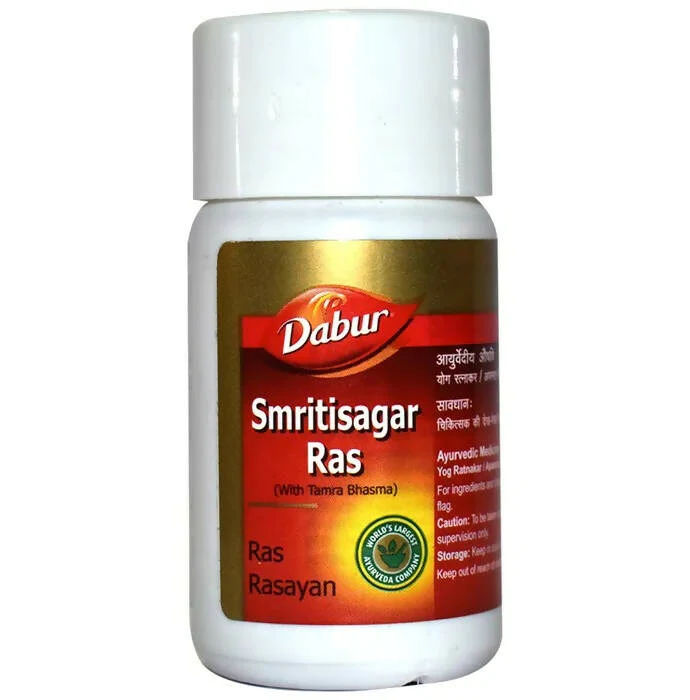 Dabur Smritisagar Ras Tablets, 40 Tablets-1.webp
